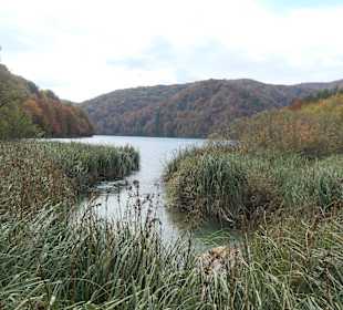 Bei den Plitvicer Seen