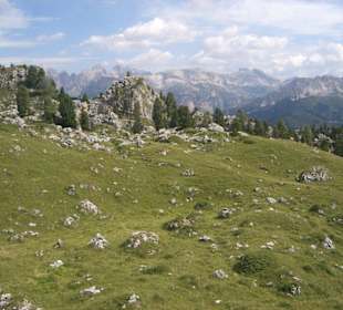 Steinerne Stadt beim Sellajoch