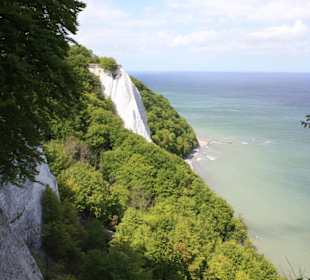 Blick von der Victoriasicht zum Königsstuhl