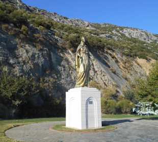 Marienstatue an der Straße nach Ephesos