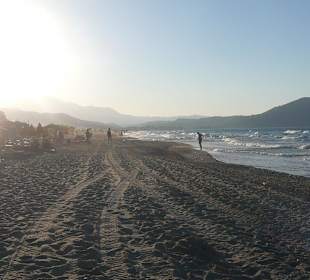 Strand Richtung Westen