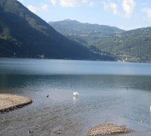 Am Markt in Porlezza