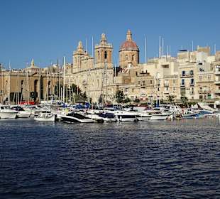 Blick von Senglea nach Vittoriosa