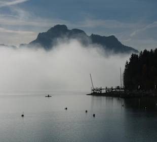 Frühmorgens am Forggensee.
