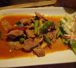 Lecker Rind in Chillisoße