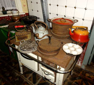 In der Küche des Moorhofes