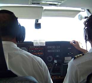 Blick ins Cockpit