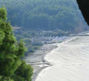 Vom Wanderweg Richtung Hotel Club Calimera Simantro Beach