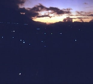 Sonnenaufgang im Stadtteil ALTAMIRA