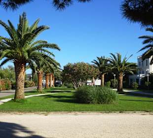 Spaziergang über die Strandpromenade Argelès-Plage