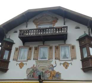 In der Altstadt von Garmisch