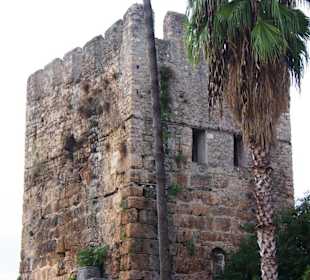 Stadt Antalya alte Stadtmauer