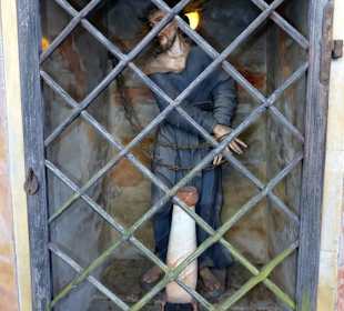 Jusus hinter Gittern