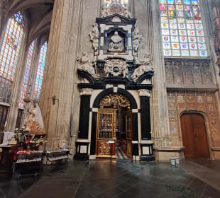  Notre Dame de Sablon in Brüssel, Belgien 