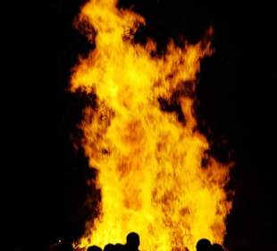 Sonnwendfeiern in Franken