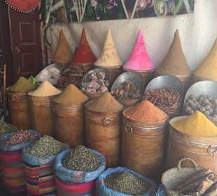 Gewürze, ein Duft auf dem Markt