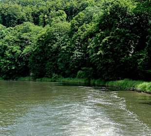 Impressionen von der Fahrt auf der Fulda
