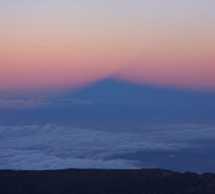 Der Schatten de Pico del Teide 20:57 Uhr