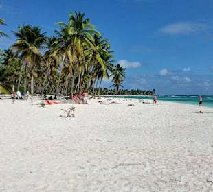 Traumstrand auf Saona