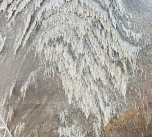 Salzhaltiges Gestein
