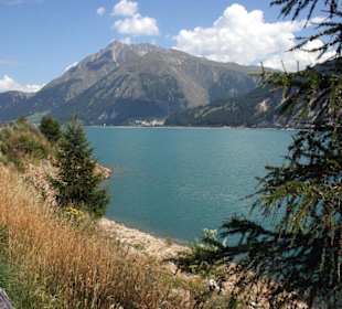 Bilck zum Reschensee