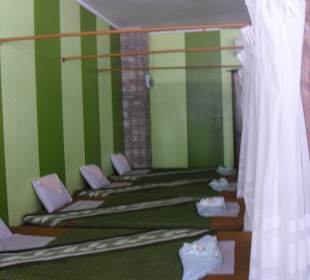 Thai massage area 