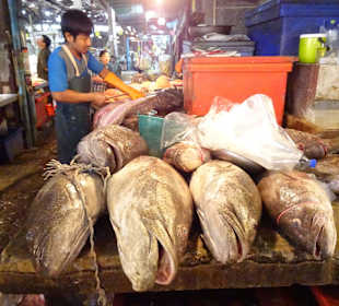 Auf dem Markt von Mahachai