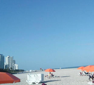 Blick auf den Strand