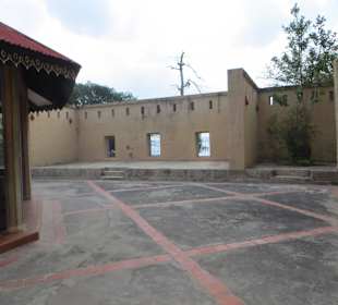 Ein Teil des alten Gefängnisses auf der Insel