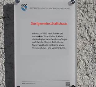 Dorfgemeinschaftshaus