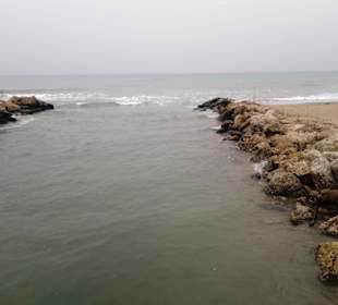 Strandpromenade im März