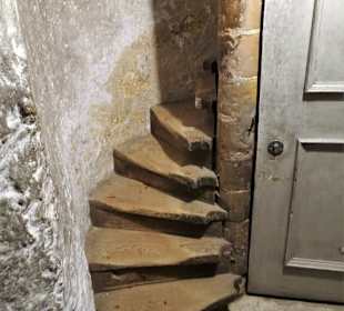 Wendeltreppe in der Wallfahrtskirche Gügel