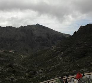 Am Mirador de la Cruz de Hilda