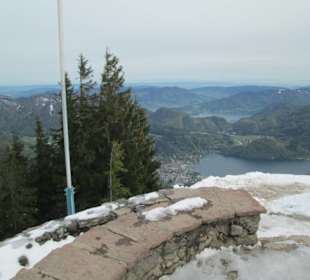 Gipfelkreuz Ri. Wofgangsee