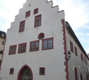 Karlstadt: die Rückseite vom Rathaus