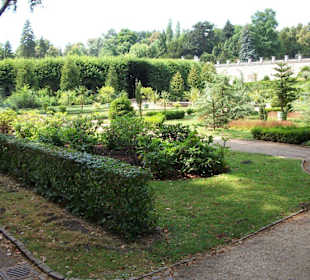 Lauschige Eckchen im Park.