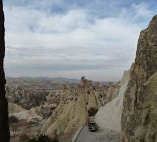 Blick auf die Landschaft