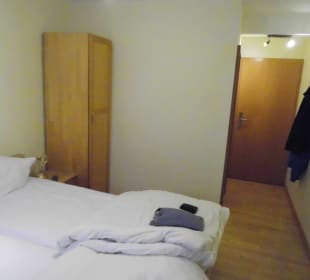Sicht vom Fenster aus Hotel Carle
