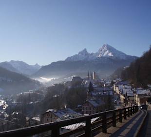 Ein Blick auf den Watzmann