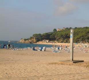 Fenals Strand - sehr ruhig