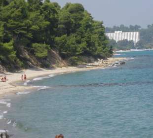 Plaża Pigadakia w Kriopigi 