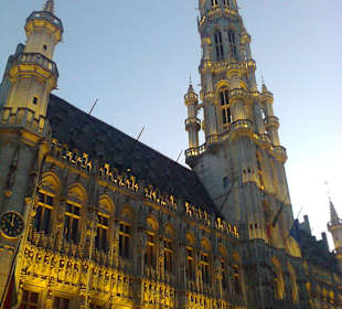 Grand Place in the evening