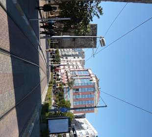 Straßenbahn in der Altstadt