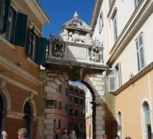 Kleine Gasse in Rovinj