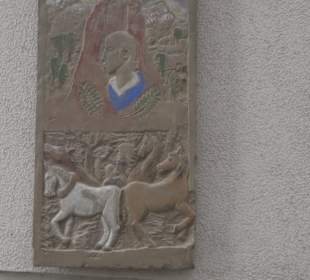 Skulptur Auferstehung des Künstlers von Sailer