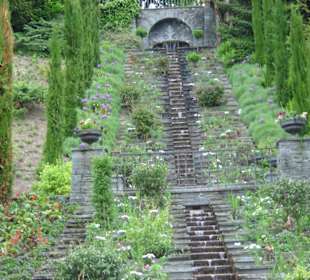 Wasserfall aus Blumen