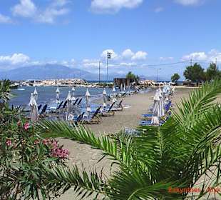 Blick auf den Strand