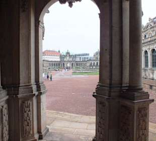 Blick in den Zwingerhof