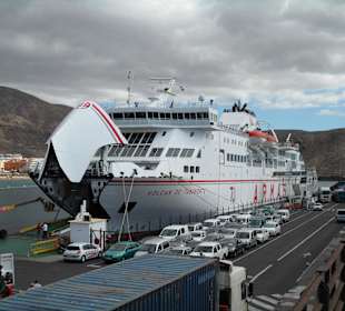 Der Hafen von Los Cristianos 