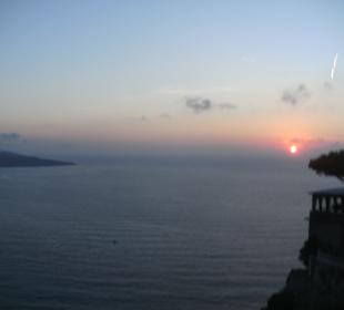 Sonnenuntergang an der Amalfiküste